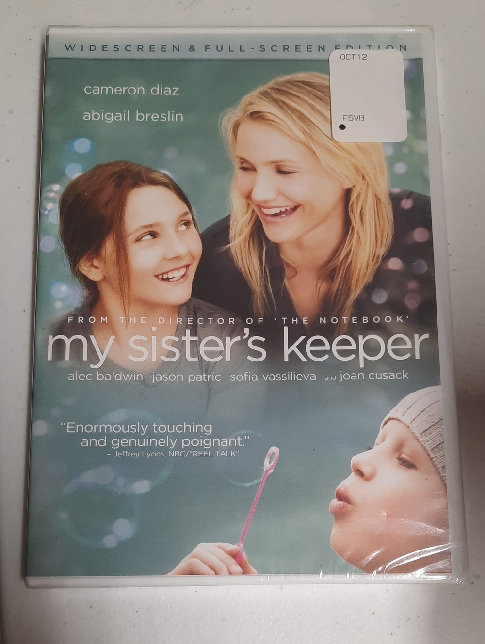 My Sister's Keeper DVD New In Packaging